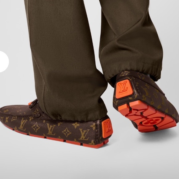 100% AUTHENTIC NEW  Louis Vuitton Driver Moccasin - Picture 4 of 10